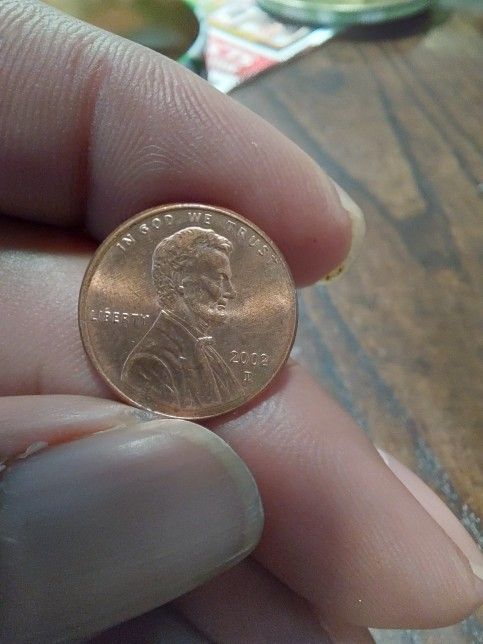 2002d Penny Error