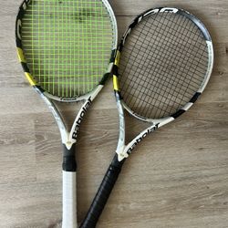 2 Of Babolat Aero Strike Tennis racket Racquet 9.7 Oz . 4 1/4