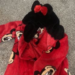 toddler minnie mouse robe 