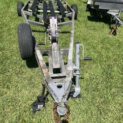 Galvanized Continental Trailer. New Leaf Springs, New Wheels. Ready To Load…