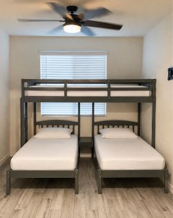 Triple Twin bunk bed