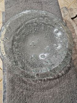 Large glass bowl
