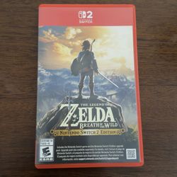 Nintendo Switch 2 Zelda Breath of The wild