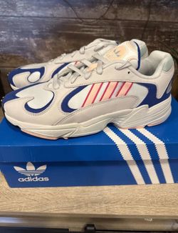 👟 Size 10.5 - Adidas Yung-1 Clear Orange Royal