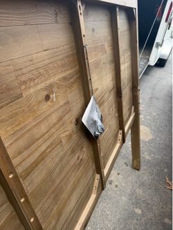 Queen bed frame