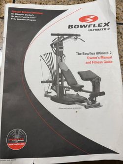 Workout Equipment includes Bowflex