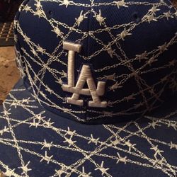 Los Angels Dodgers fitted (Barbed wire) New Era