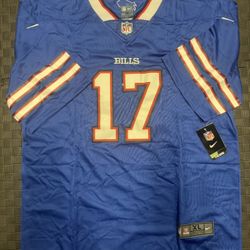 Buffalo Bills Josh Allen #17 Jersey Size XL