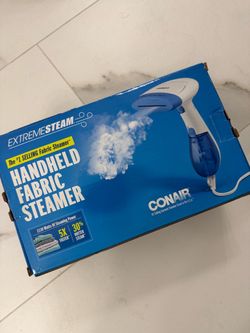 Conair ExtremeSteam Handheld Fabric Steamer – With Original Box