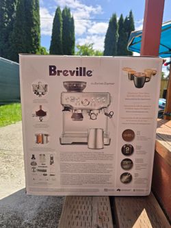 Breville Barista Express BES870XL Espresso Machine Stainless Steel Excellent Condition