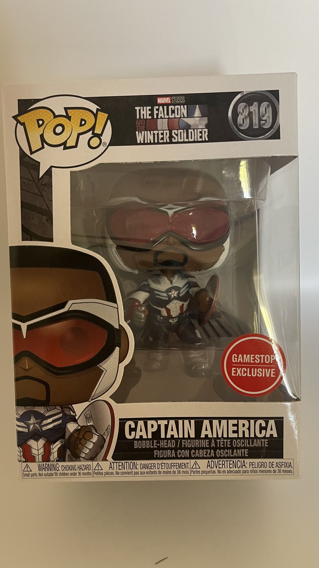 Funko Marvel Captain America GameStop Exclusive