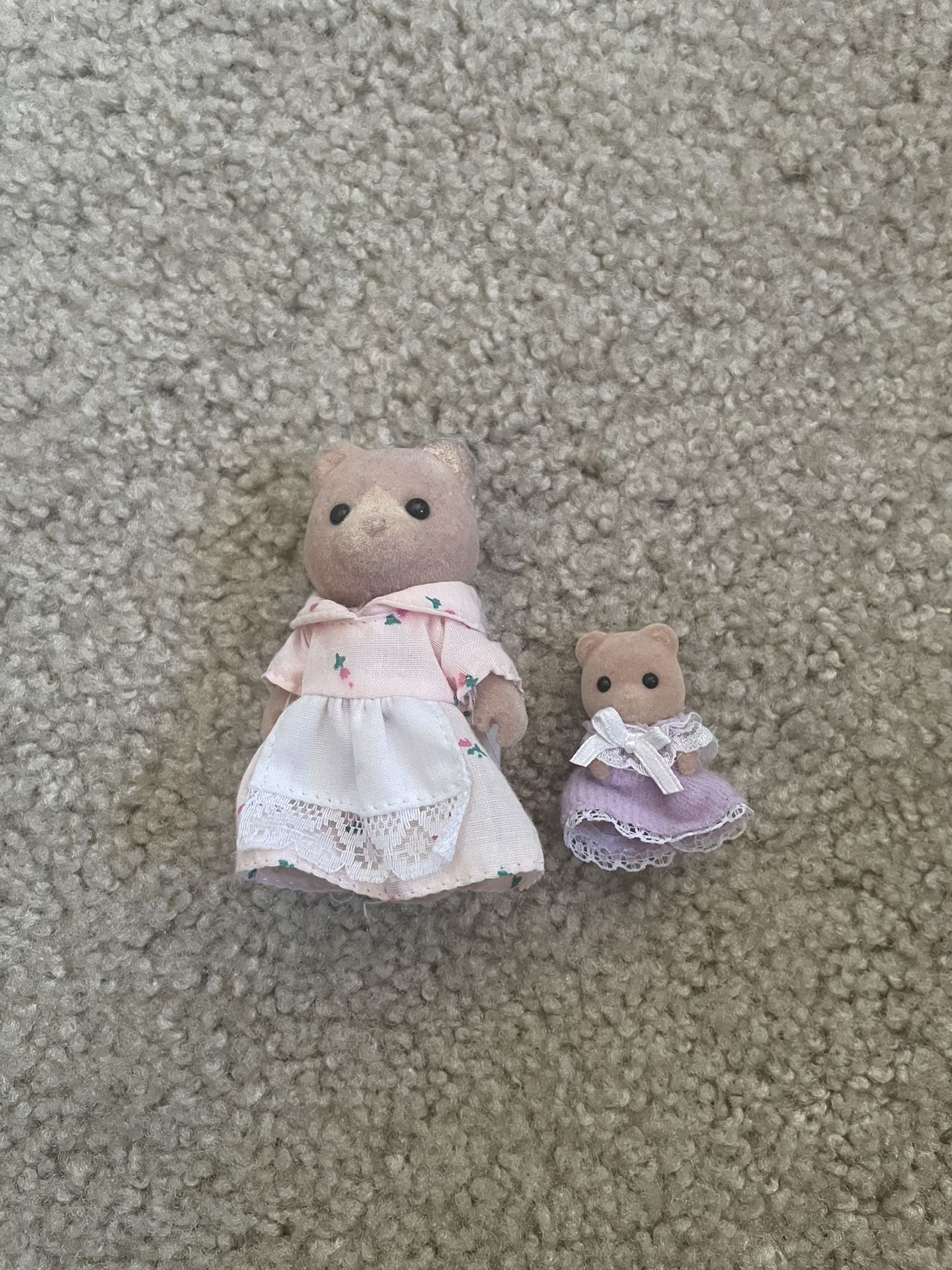 Calico Critter Bear Mom And Baby