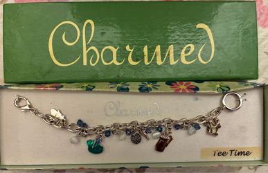 Charmed Tee Time Golf Charm Bracelet and shoe bracelet