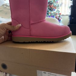 Pink Water Proof Uggs 