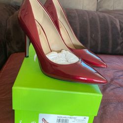 Stunning Red Patent Sam Edelman Pumps Size 6.5