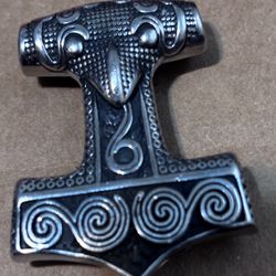 Silver Viking Artifact