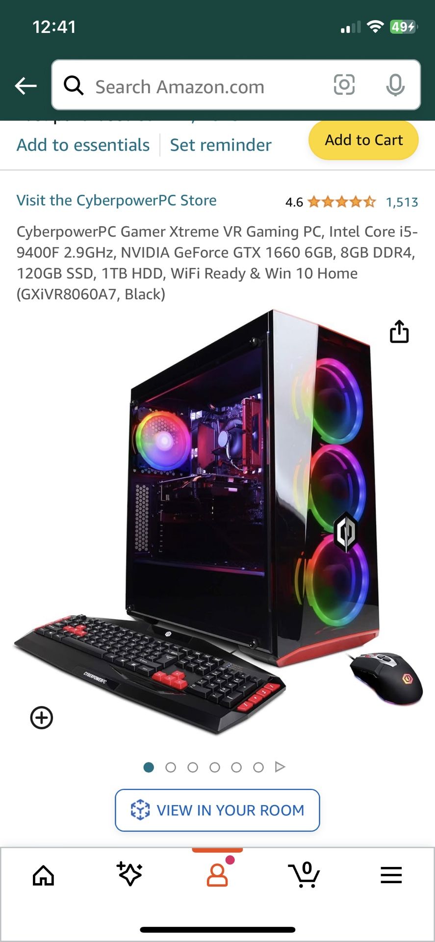 Cyber Power Gaming PC
