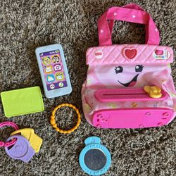 Fisher-Price Baby & Toddler Toy Laugh & Learn My Smart Purse