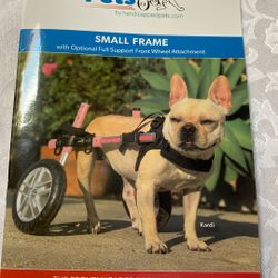 Walkin’ Pets Small Frame Adjustable Wheelchair For Pets 