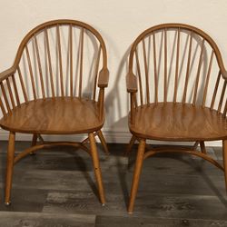 Nichols & Stone Windsor Chairs - Set Of 2