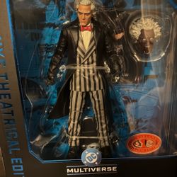 🎩 McFarlane DC Multiverse Max Shreck (Red Platinum Edition) - NEW! 🎭