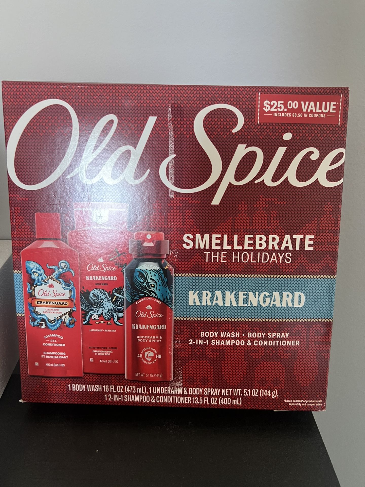 Old Spice KRAKENGARD kit 