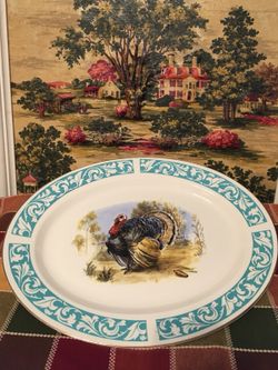 Vintage Turkey Platter