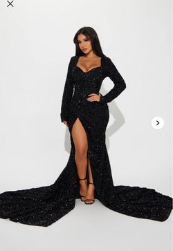 Fashionnova black dress