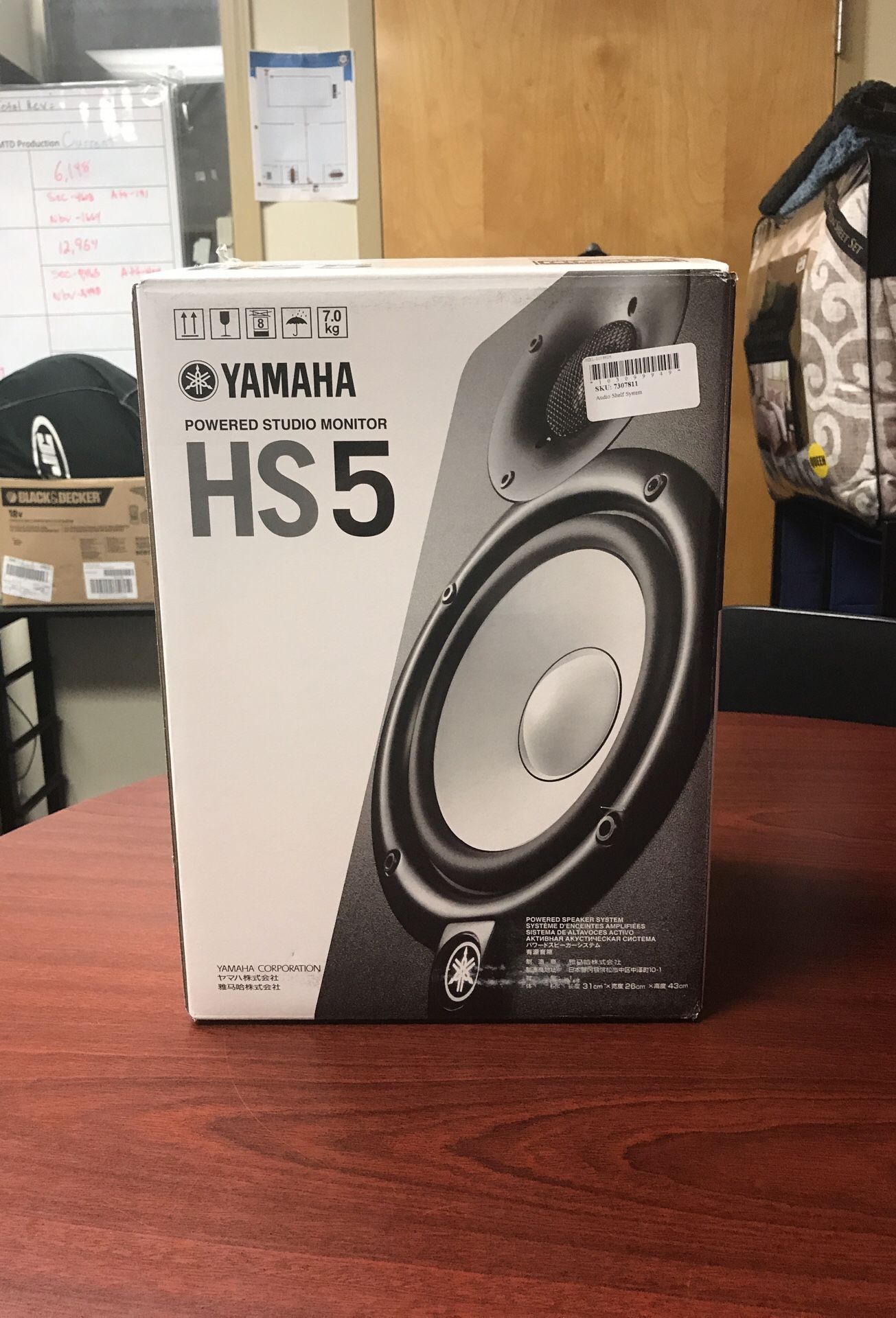 2- Brand New Yamaha HS-5 Studio Monitor Speakers