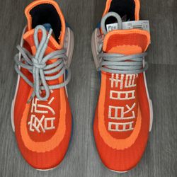 Adidas NMD Hu Bold Orange/ Animal Print