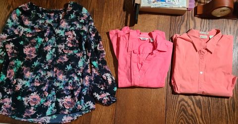 Ladies size 12-14 (large) tops