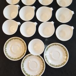 Corelle Plates And Saucers