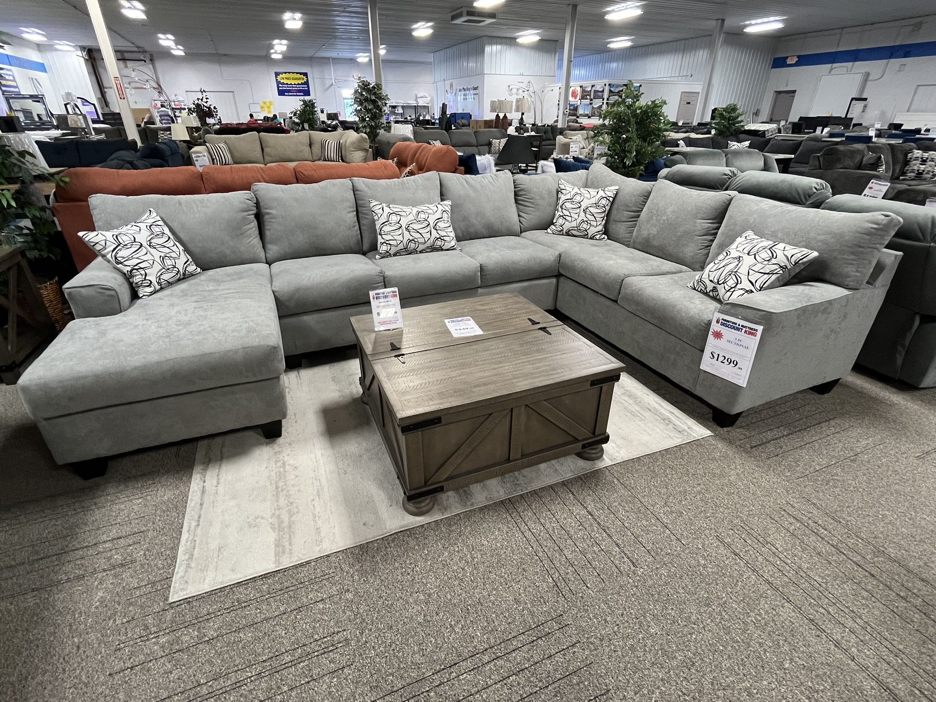 Huge 3 Piece Sectional!
