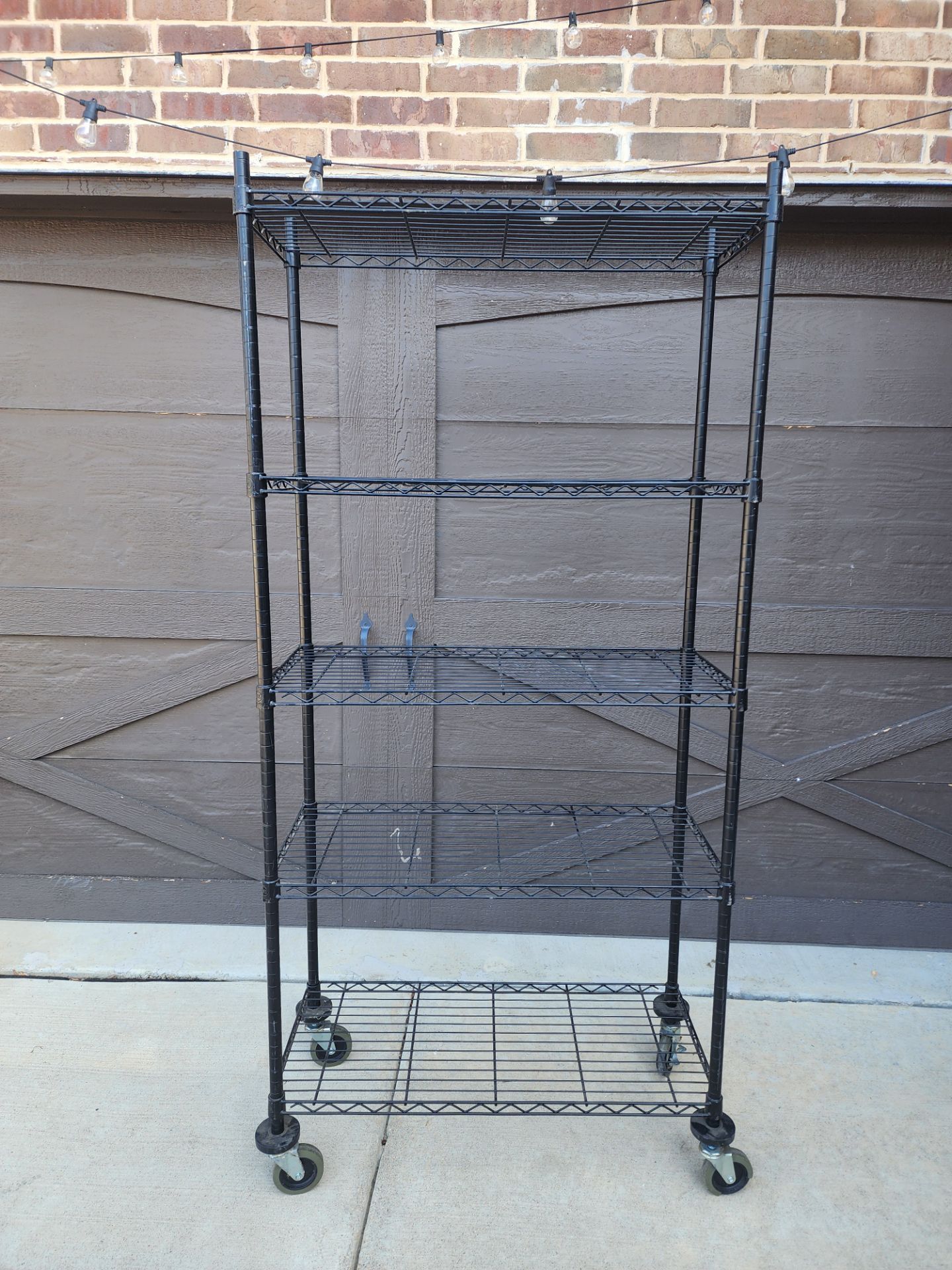 Metal shelf 72" x36"x16"