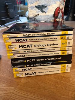 Princeton Review MCAT books!