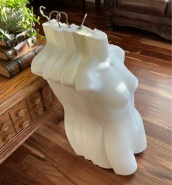 Set of 5 Female Mannequin Torso Forms – Clothing Display