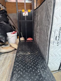 Heavy Duty Steel Self Leveling U Boat Cart