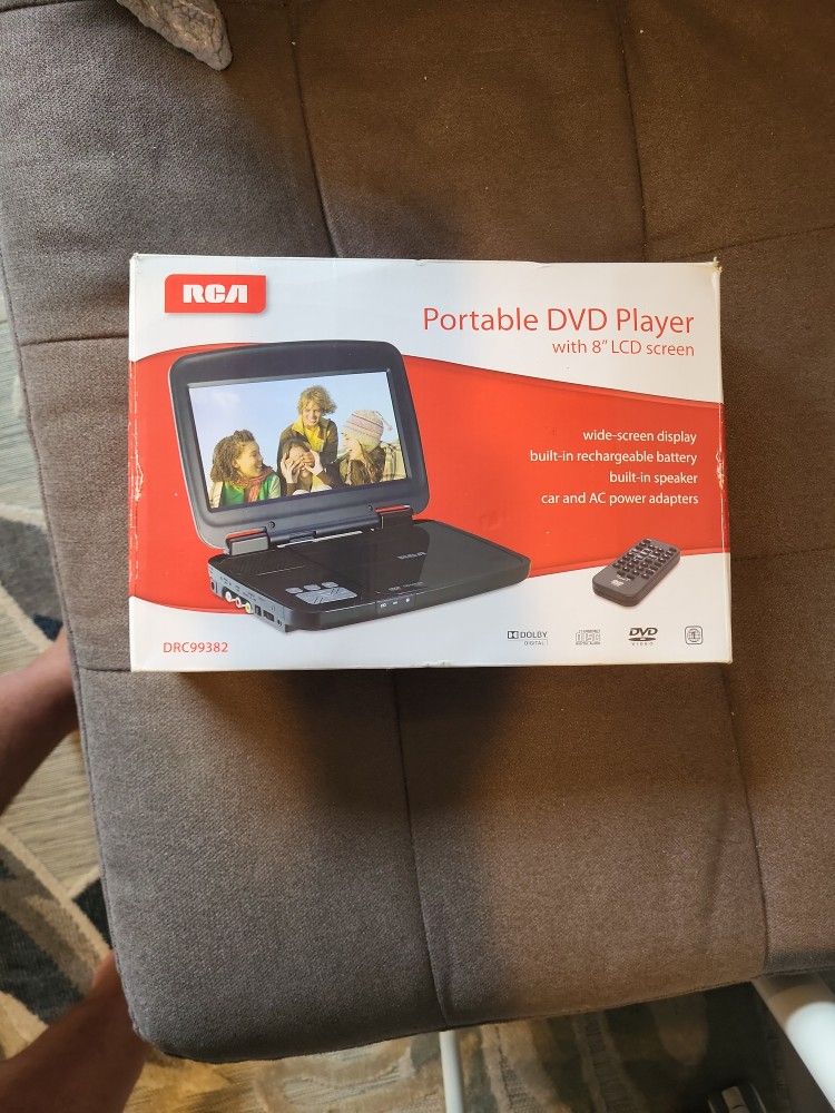 RCA Portable DVD Player - 8" LCD Screen - Priced To Sell.