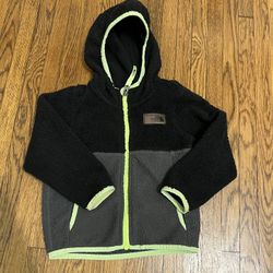 The North Face Sherpa Fleece Hoodie Jacket for toddler kids