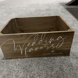Wedding Favors Box