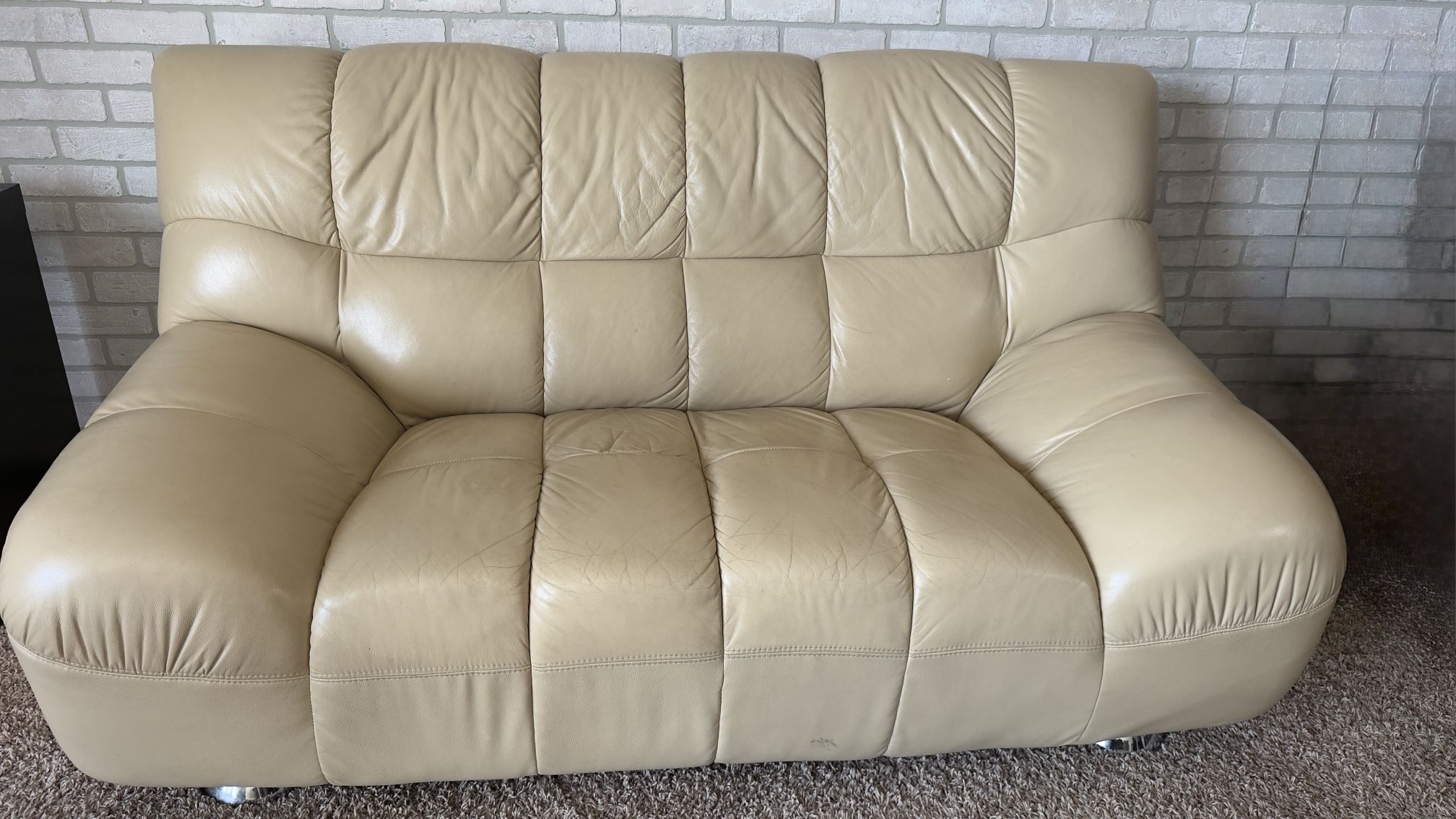 Genuine Leather Couch Set