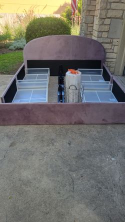 King size bed frame