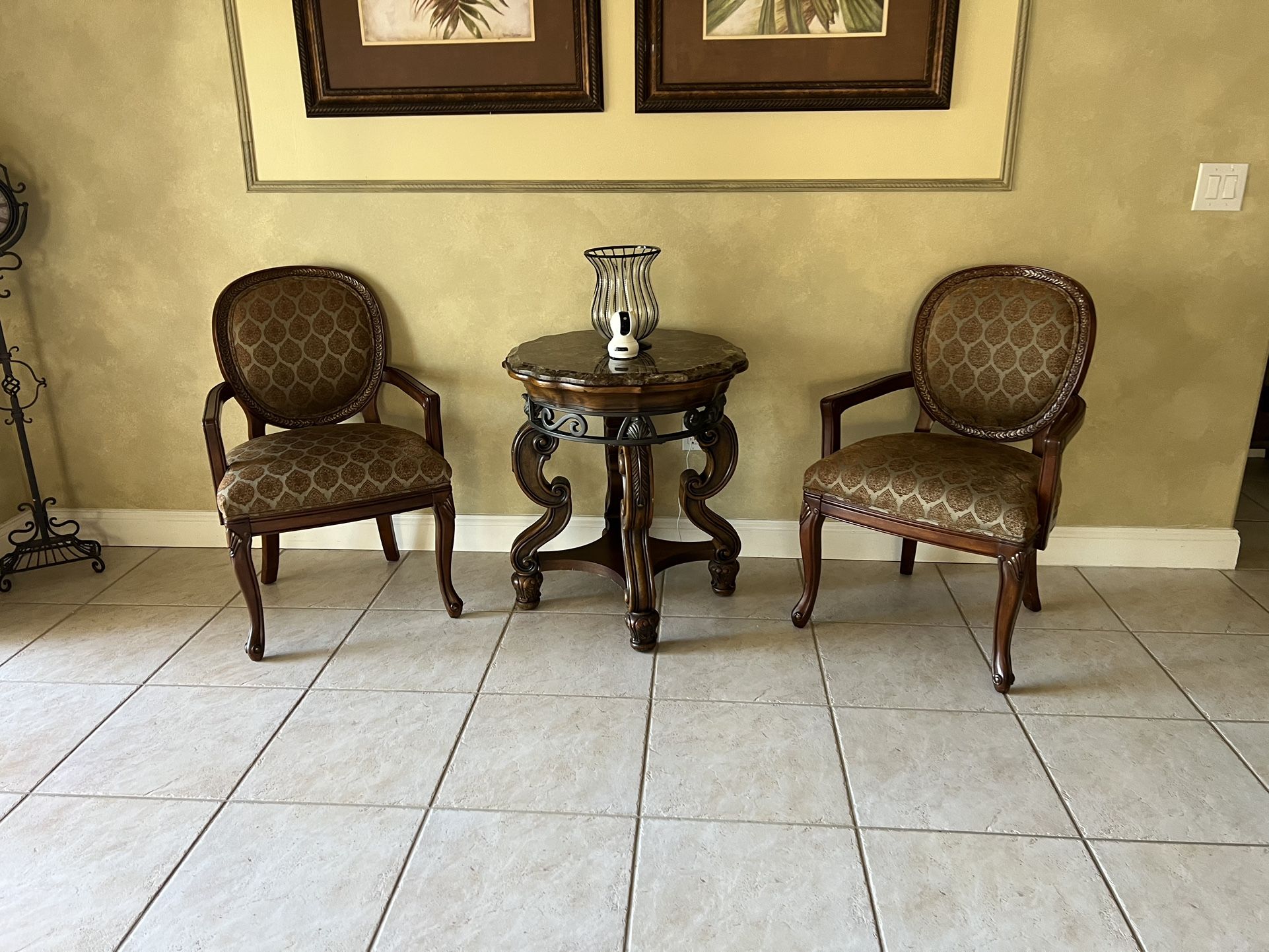 Table & 2 Side Chairs