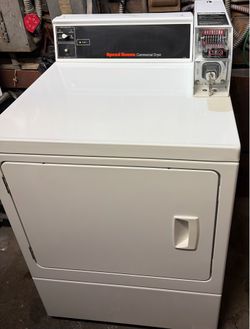 Speed Queen Coin operated gas dryer
