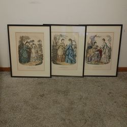 1900's French Pictures