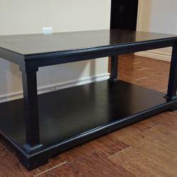 Wooden Black Cofffee Table
