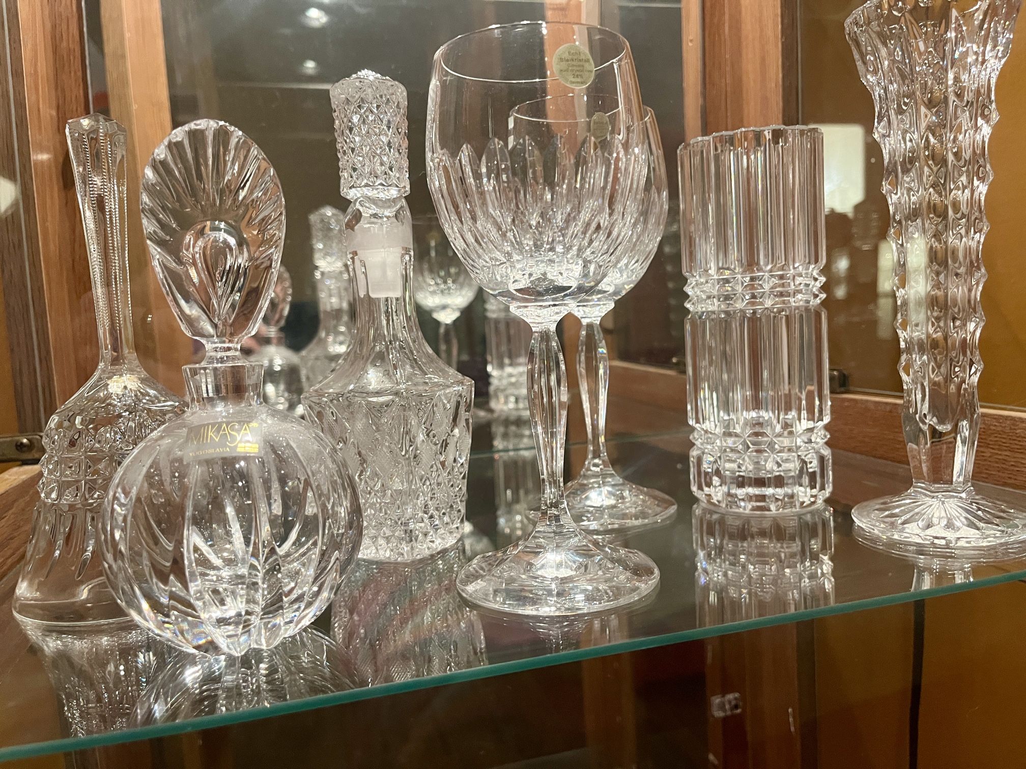 Fine Quality Crystal, Perfect Condition, $5 Each Piece