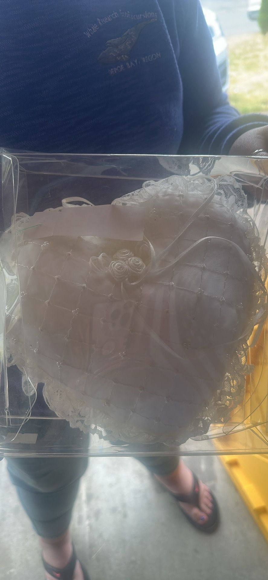 Flower girl, basket, and ring bear pillow