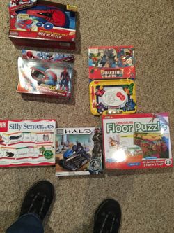 6 brand new toys cheap