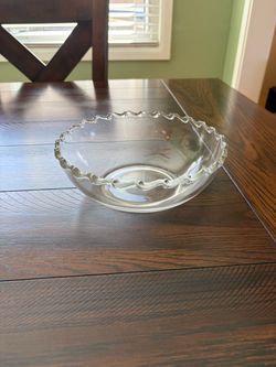 Vintage Fostoria Century Bowl – Wavy Rim